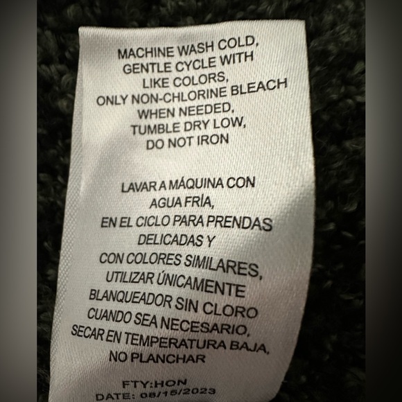 Inner Circle Cowl Turtle Neck Marled Sweater Olive Green Sz Small collegiate - Picture 8 of 8